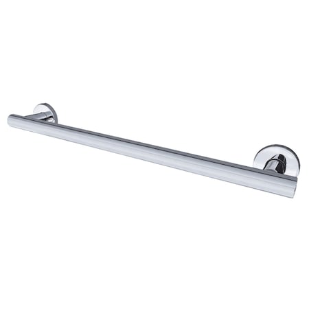 Kingston Brass GBS1430CS1 30-Inch x 1-1/4 Inch O.D Grab Bar, Polished Stainless Steel GBS1430CS1